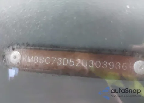 2002 Hyundai Santa Fe Gls/Lx из США, поврежденный, VIN KM8SC73D52U303936